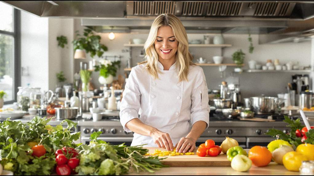 Annabel Ferrie Venner beim Kochen